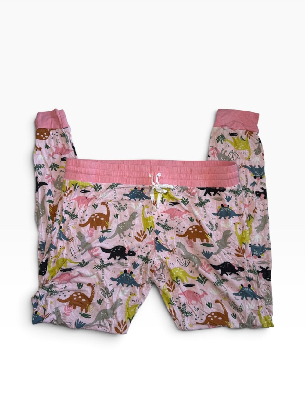 Little Sleepies Jurassic Jungle Pink Pajama Pants